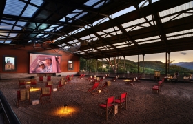 Landing cinema