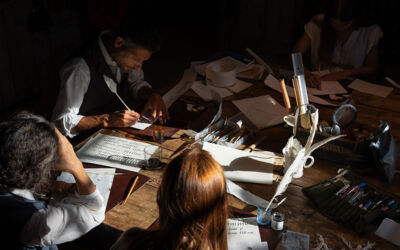 Card anteprima calligraphy