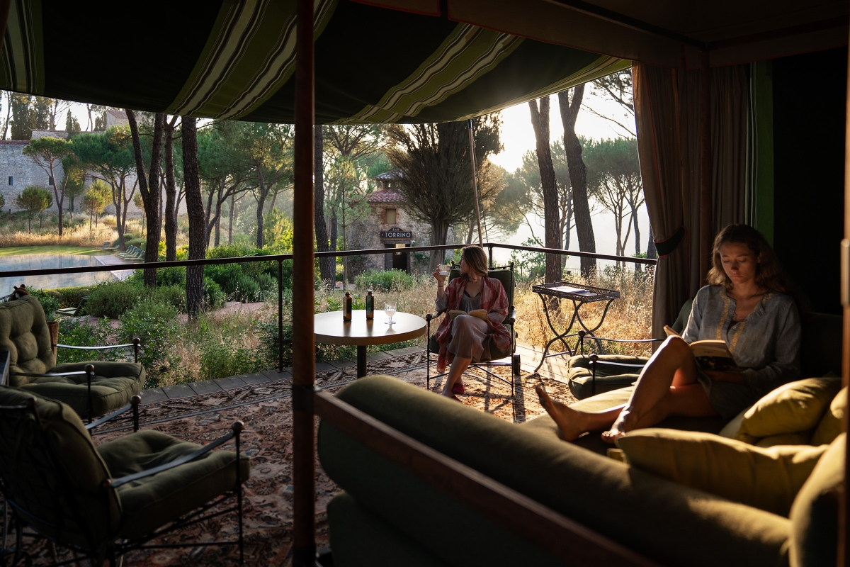 01 tent by the pool gallery