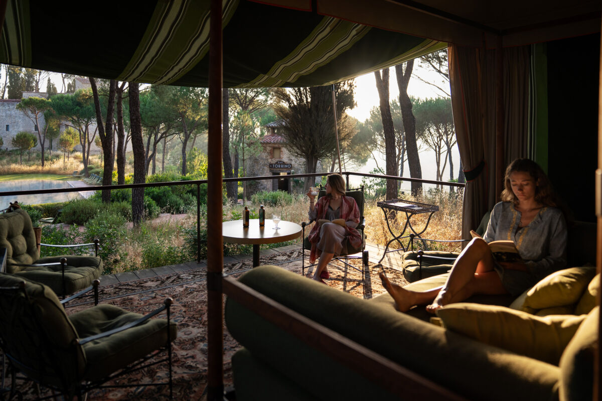 01 tent by the pool gallery