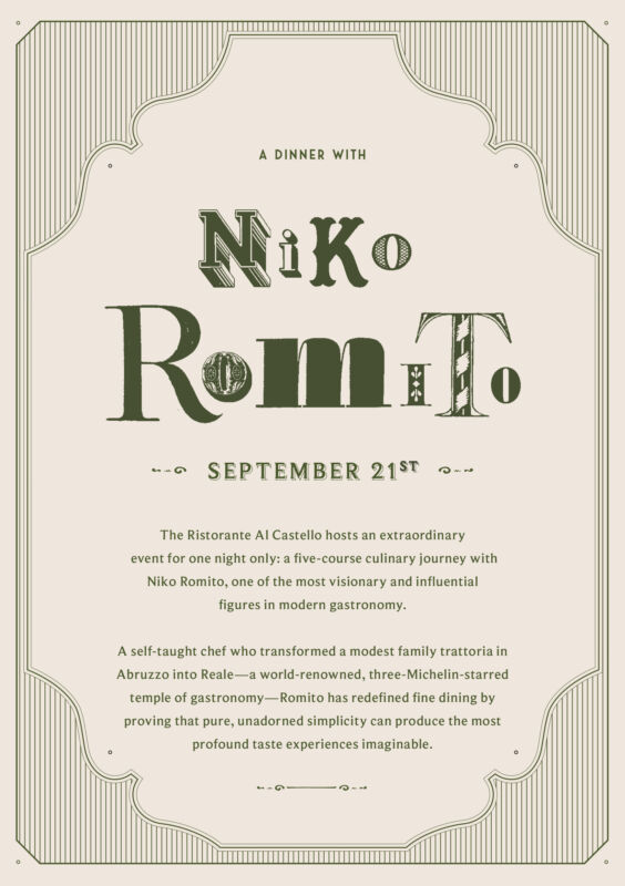 Flyer English Niko Romito 21 September 2026